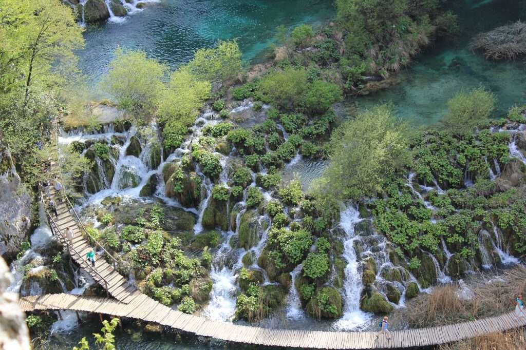 Watervallen bezoeken Plitvice Meren
