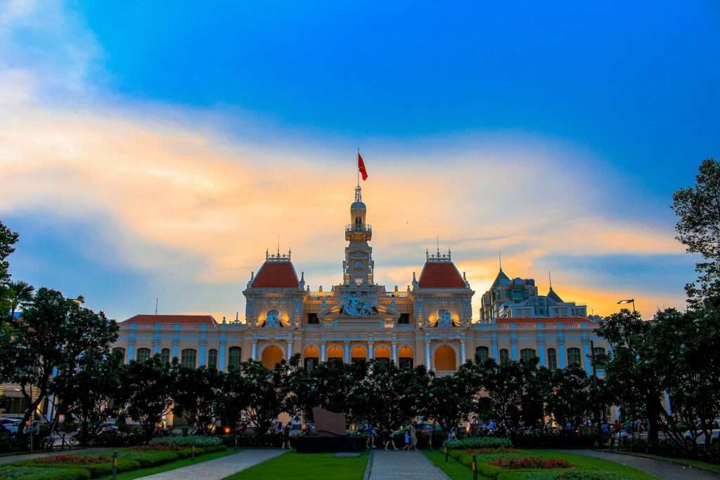 Bezoek de Ho Chi Minh City Hall