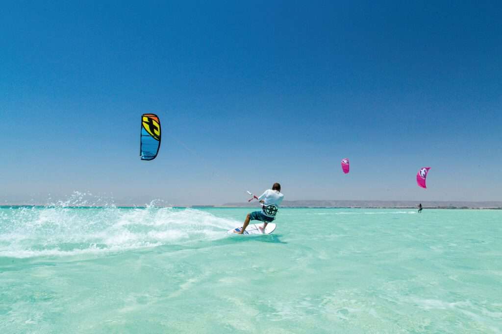 Watersporten, Kitesurfen in Hurghada