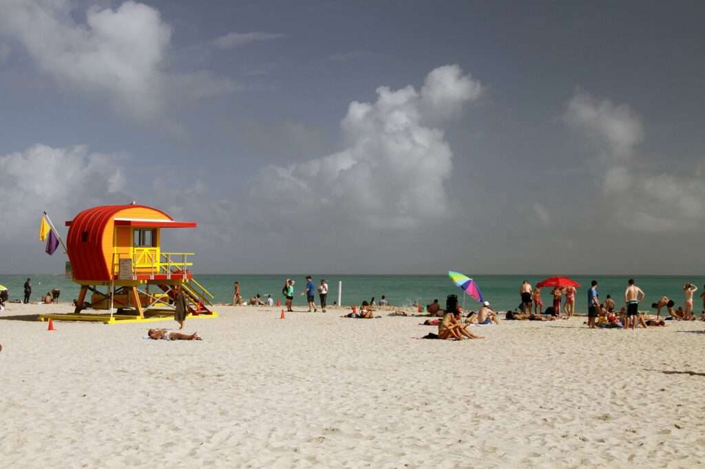 Miami Beach Florida, Miami strand Florida