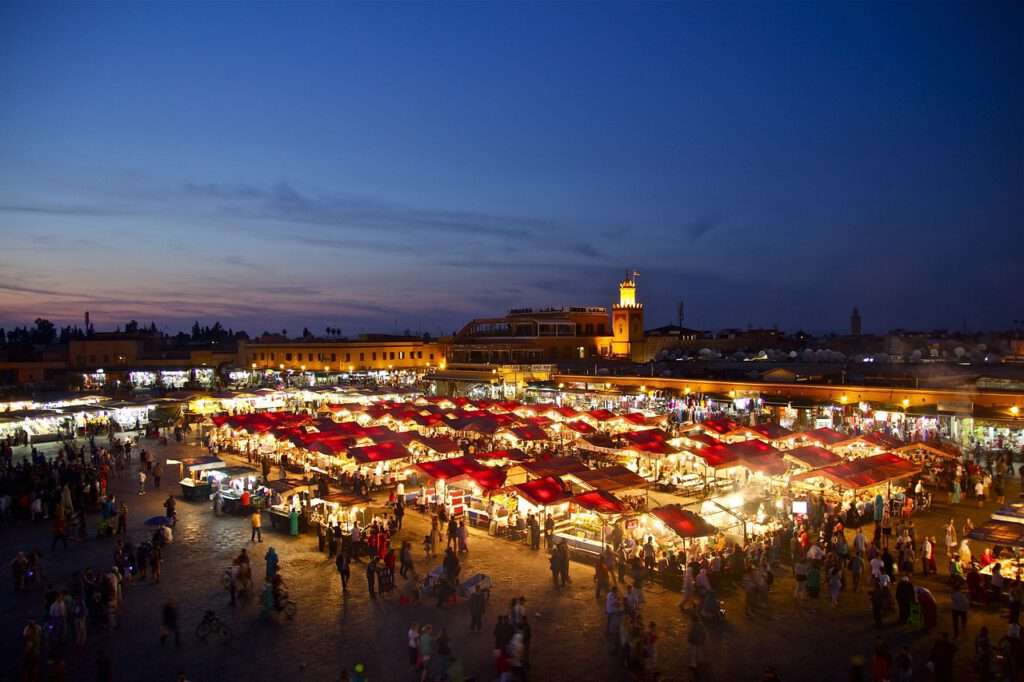 Ontdek het nachtleven van Marrakech