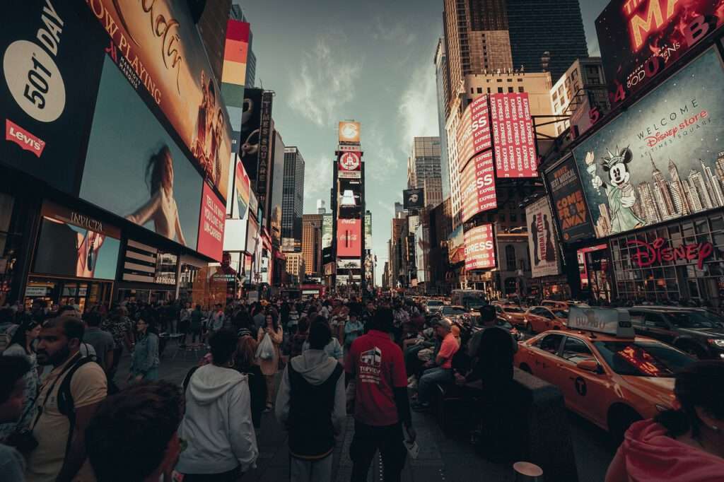 Bezoek Times Square