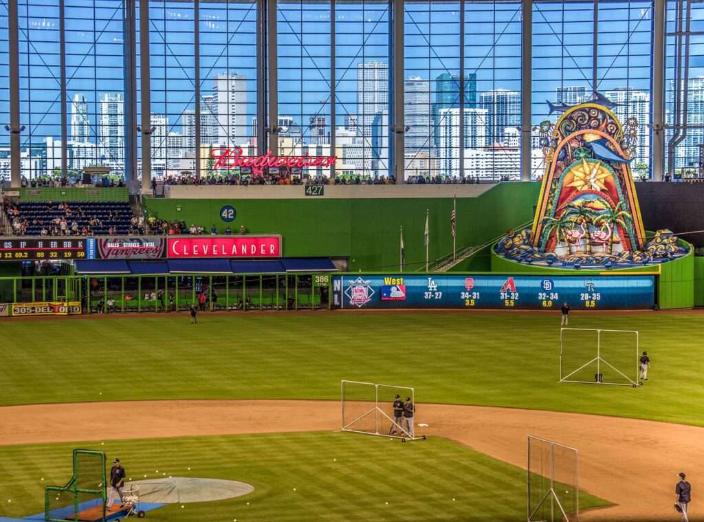 Bezoek de Miami Marlins (honkbal)