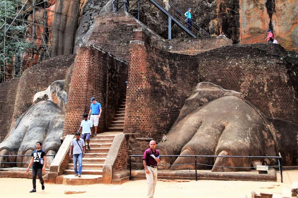 Bezoek de Sigiriya in Sri Lanka