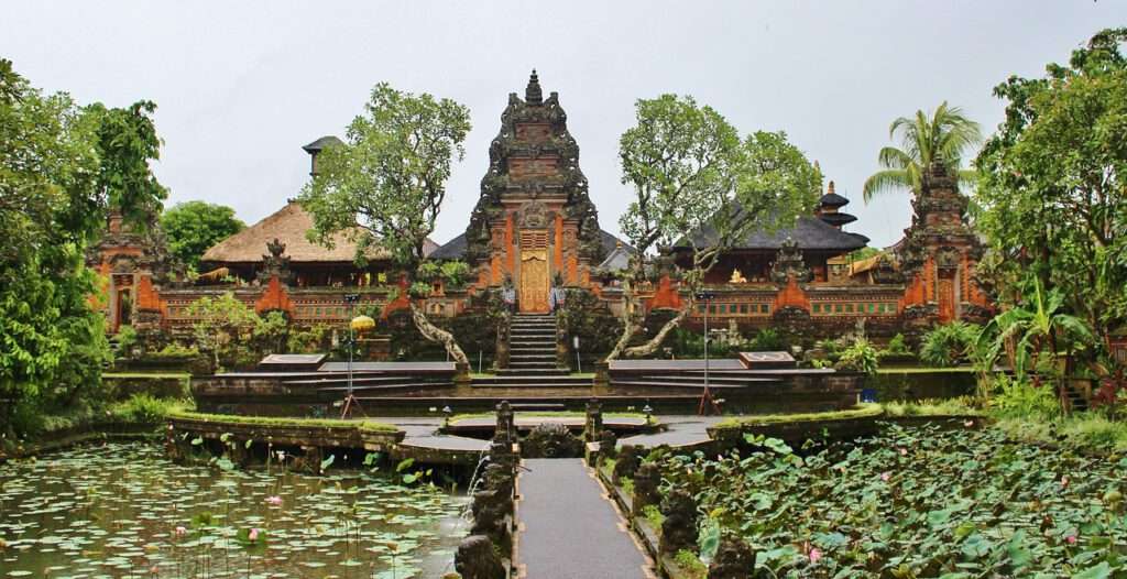 Ubud tempel bezoeken