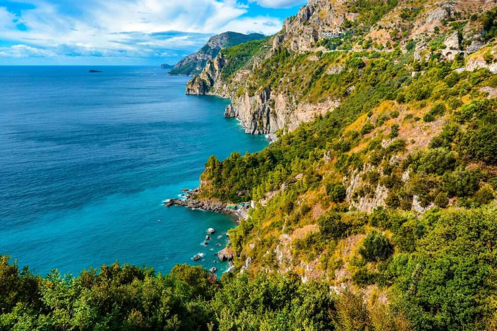 amalfikust, italië, mooiste plekken in europa
