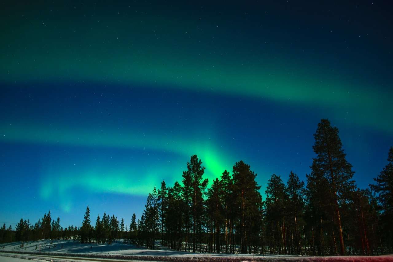 aurora, aurora borealis, northern lights, Noorderlicht, Finland, Lapland