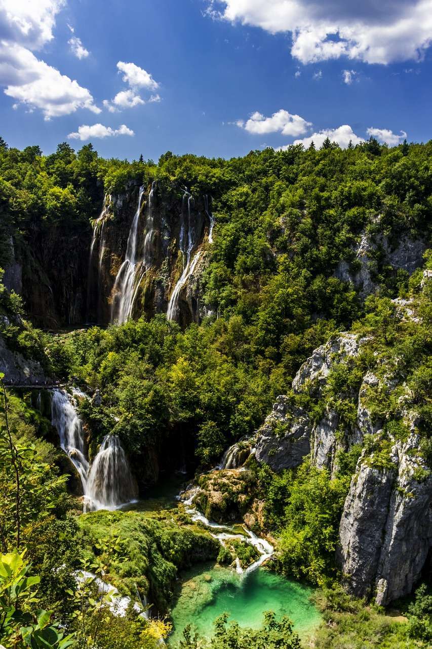 Nationaal Park Plitviče Meren, kroatië