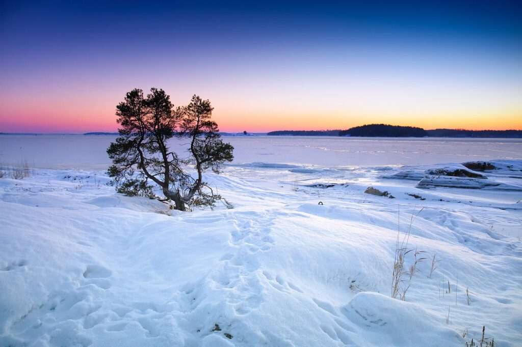 Koude wintersteden vakantie, helsinki finland